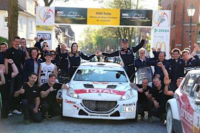 Sieger Christian Riedeman in seiner Heimatstadt Sulingen