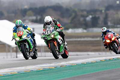 Oliver Skach auf der Fahrt zu Platz 16