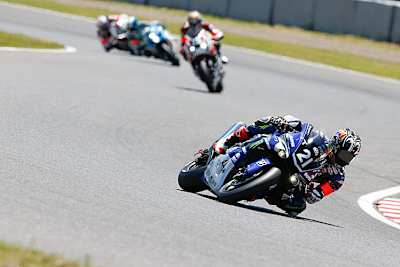 Der Yamaha-Werksfahrer Katsuyuki Nakasuga war einmal mehr Schnellster in Suzuka
