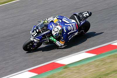 Espargaro (im Bild), Lowes und Nakasuga drehen konstante Runden