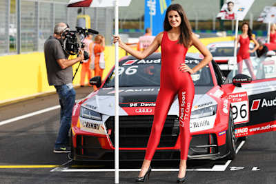 Chaz Davies hatte aus seinem Cockpit eine andere Perspektive