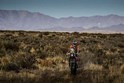 Matthias Walkner muss die fünfte Etappe eröffnen