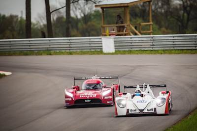 Nissan hatte beim Test auch einen Gibosn LMP2 dabei