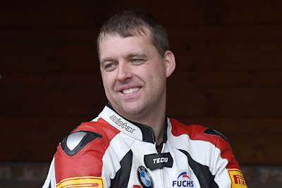 Glück im Unglück für Manuel Schleindlhuber beim Bergrennen Landshaag - St. Martin