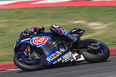 Alex Lowes auf der Yamaha YZF-R1