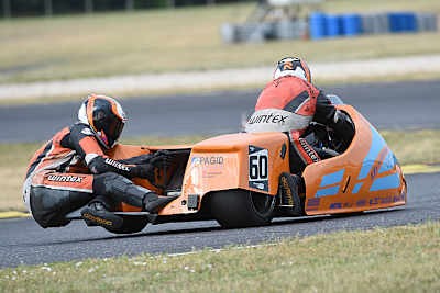 Eckart Rösinger mit Beifahrer Steffen Werner