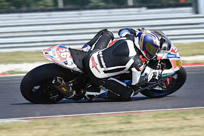 Filip Altendorfer überzeugte mit flotten Rundenzeiten