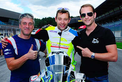 Franz Haslinger (li.), Rene Gebetsroither und Gerald Wiesner (re.)