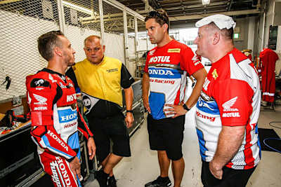 Es gab bei Honda Endurance einiges zu besprechen