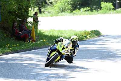 Trainingsschnellster Wolfgang Gammer auf seiner Heating-Factory-BMW