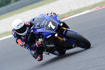 Broc Parkes auf der YART-Yamaha