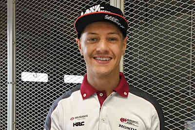 Dominique Aegerter ist guter Dinge