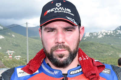 Suzuki-Pilot Thomas Berghammer