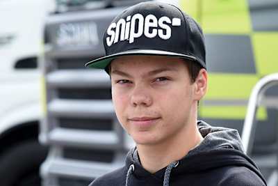 Entspannt vor dem Heim-GP: Maximilian Kofler