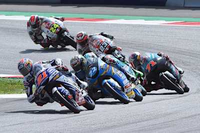 Fabio Di Giannantonio führt die Verfolgergruppe an