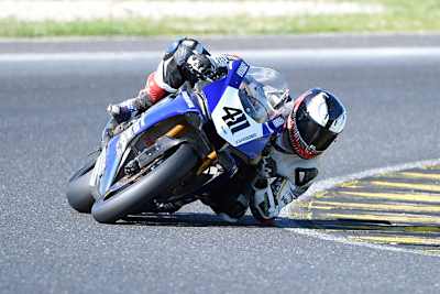 Der Yamaha-Pilot Philipp Steinmayr gewann das zweite Rennen der IOEM Superbike in Oschersleben