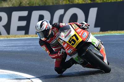 Edgar Pons sichert sich die erste Moto2-EM-Pole-Position 2019