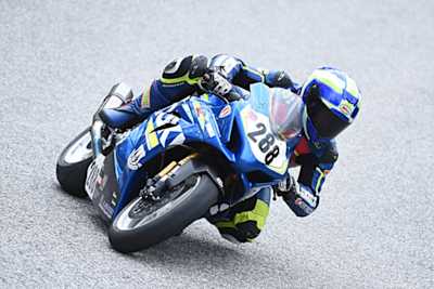 Trainingsbestzeit für Suzuki-Pilot Thomas Berghammer