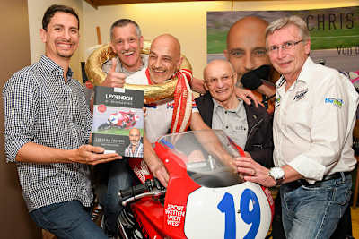 Phillip Kornfeil (Honda), Alfred Großauer, Christian Zwedorn, Walter Grosch, Herbert Thumpser