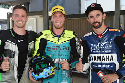 Tim Reeves ist die Freude über den Sieg anzusehen