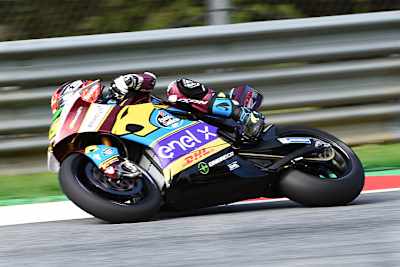 Mike di MEglio auf seiner Fahrt zum Sieg im MotoE-Rennen auf dem Red Bull Ring