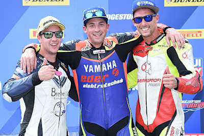 Rijeka-Podium: Kevin Ranner, Thomas Eder, Dominik Rehak (vlnr.)