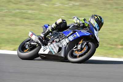 Philipp Steinmayr auf seiner ESA-Yamaha