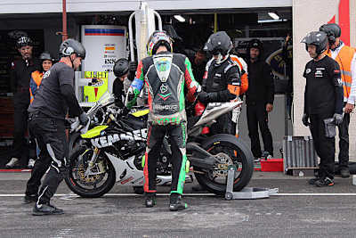 Das Bertl K Racing Team beim Auftakt der Endurance-WM 2019/2020