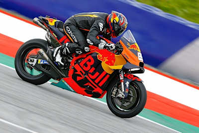 Marcel Hirscher auf dem MotoGP-Bike in Spielberg