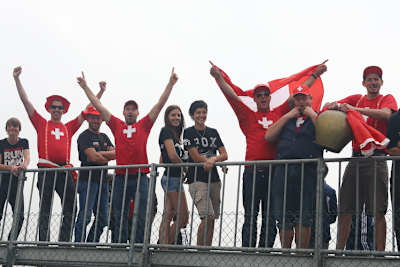 Die Schweizer-Asse beim SMoN 2014 freuten sich über lautstarke Unterstützung