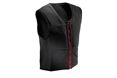 Die In&motion-Airbag-Weste von vorne im Normalzustand