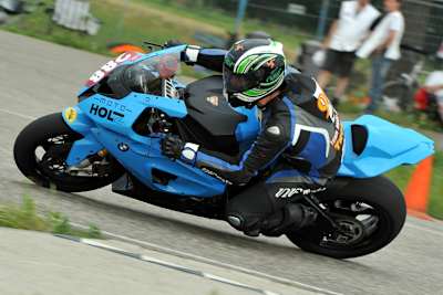Thomas Gottschalk auf dem Paalgraven Circuit in Oss