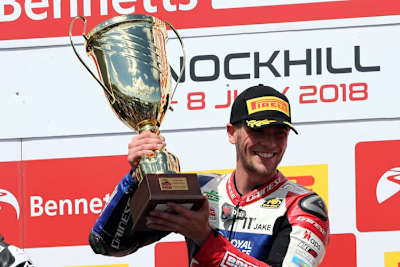 Jake Dixon war der erfolgreichste BSB-Pilot in Knockhill