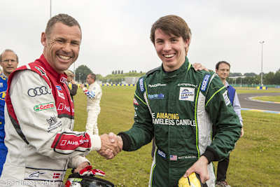 Matt McMurry (re.) mit Tom Kristensen