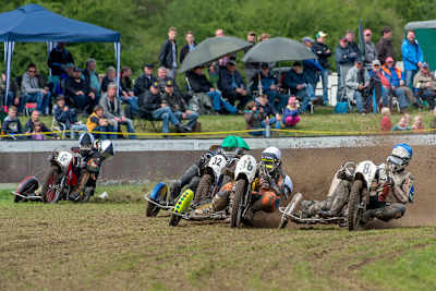 Auch die B-Gespanne (hier Schwarme) bieten tollen Sport