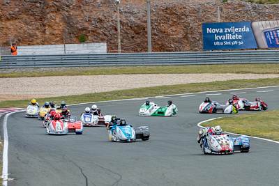 Die Seitenwagen-WM war zum 11. Mal in Grobnik/Rijeka