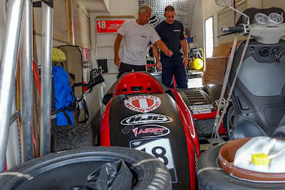 Uwe Gürck, der Feuerwehrmann und das F1-Gespann