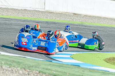 90 Manuel Hirschi/Sarah Fries auf einer LCR Suzuki