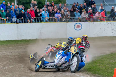 Im Finale siegten Detz/Auwema (vorne)