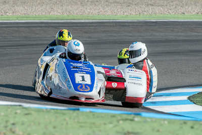 IDM-Meister Bennie Streuer/Geert Koerts mit der  1