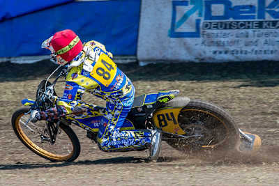 Romano Hummel gewann das Grasbahnrennen in Melsungen