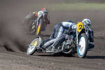 Frederiksen/Grant (vorne) hoffen auf mehr Startverträge in Deutschland