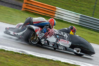 Uwe Gürck in Assen mit Jeroen Schmitz auf der ARS 1 BMW