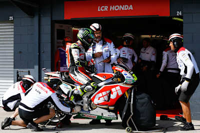 Viel Arbeit im Team von Cal Crutchlow