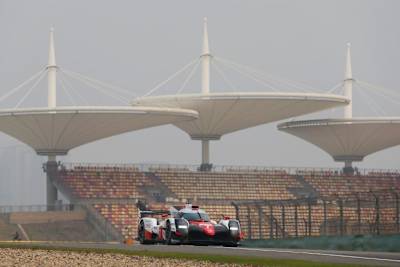 Der Toyota TS050 Hybrid von Mike Conway in Shanghai