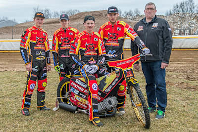 Das Team des MSC Cloppenburg für den Speedway Team Cup