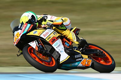 Luca Grünwald peilt im Rennen einen Top5-Platz an