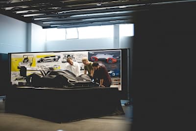 Das Modell des VW I.D. R Pikes Peak