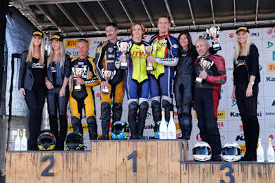 Podest Rennen 1 der Seitenwagen in Hockenheim