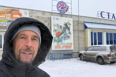 Franz Zorn ist in Shadrinsk angekommen